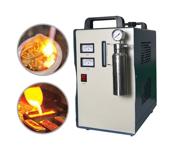 hydrogen flame jewelry welder